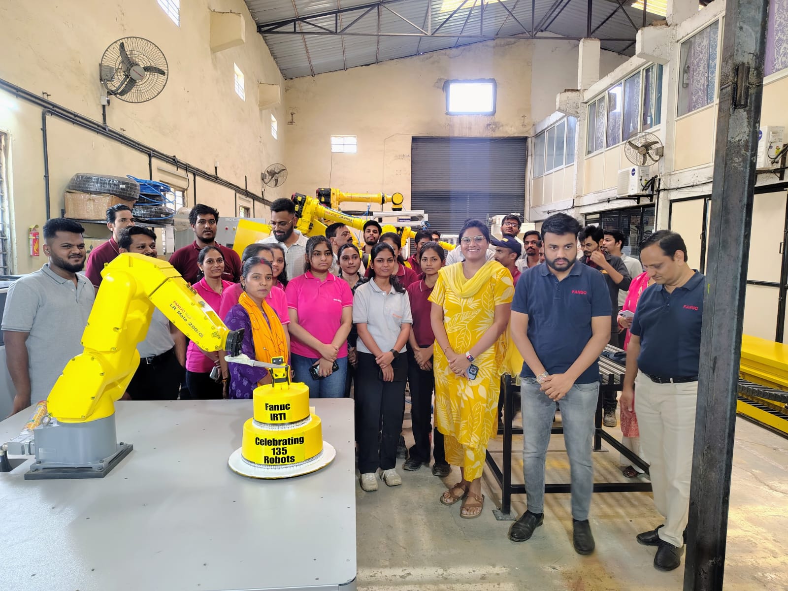 135 Robots Deployment