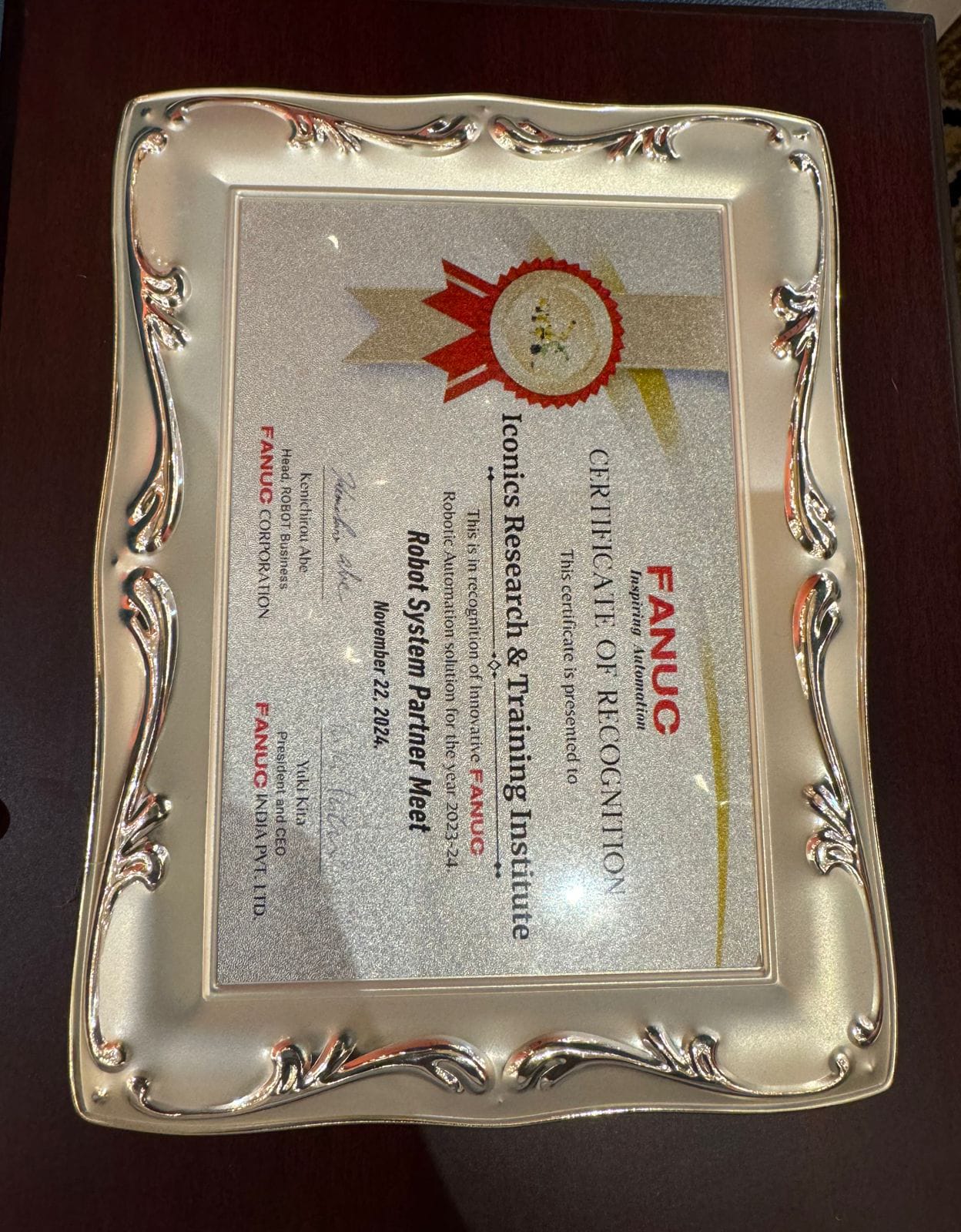 Autorized System Partner of Fanuc